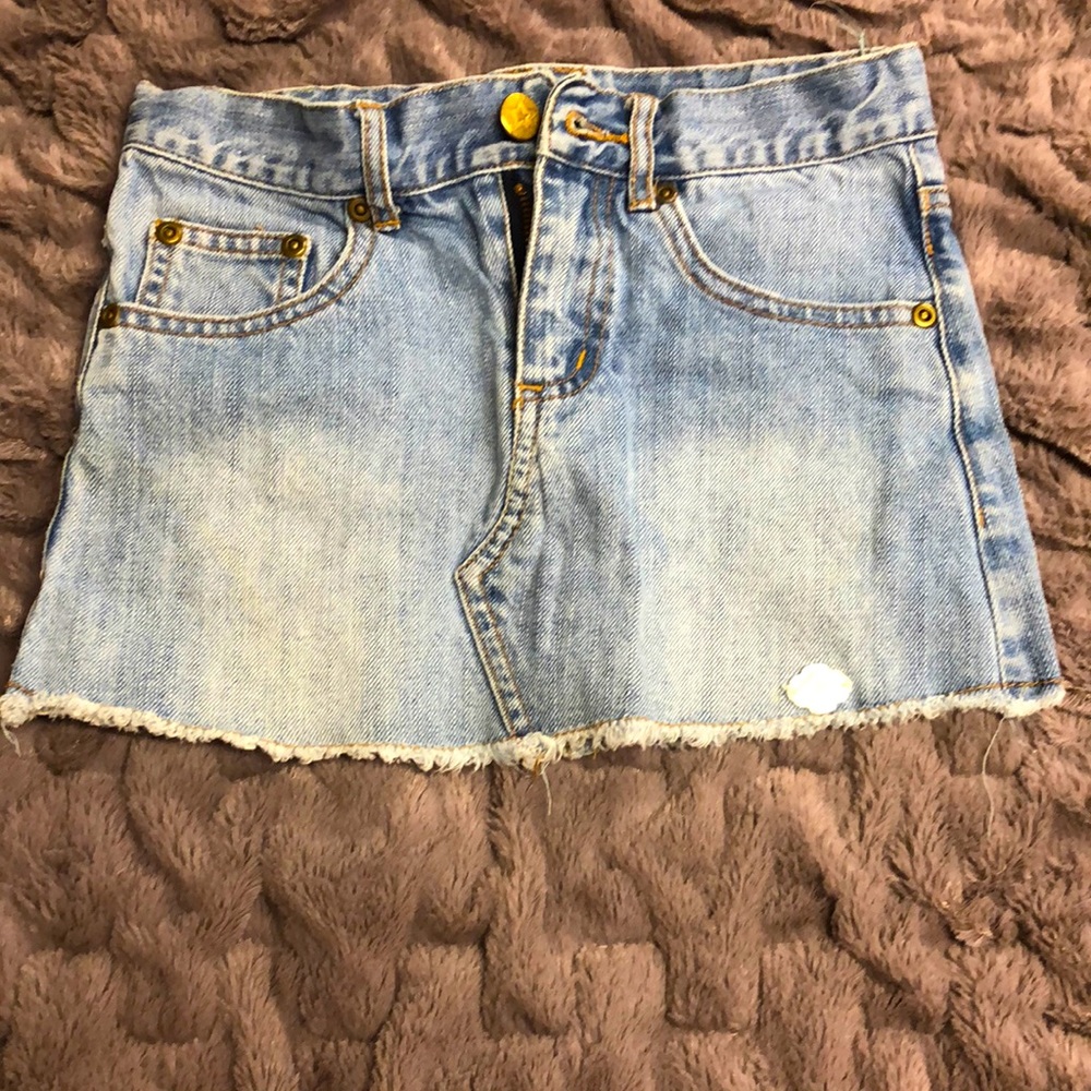 American Girl Jean Skirt Size 6